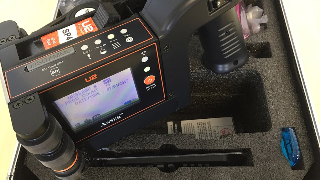 Build agility into your packaging line with this compact hand-held coder