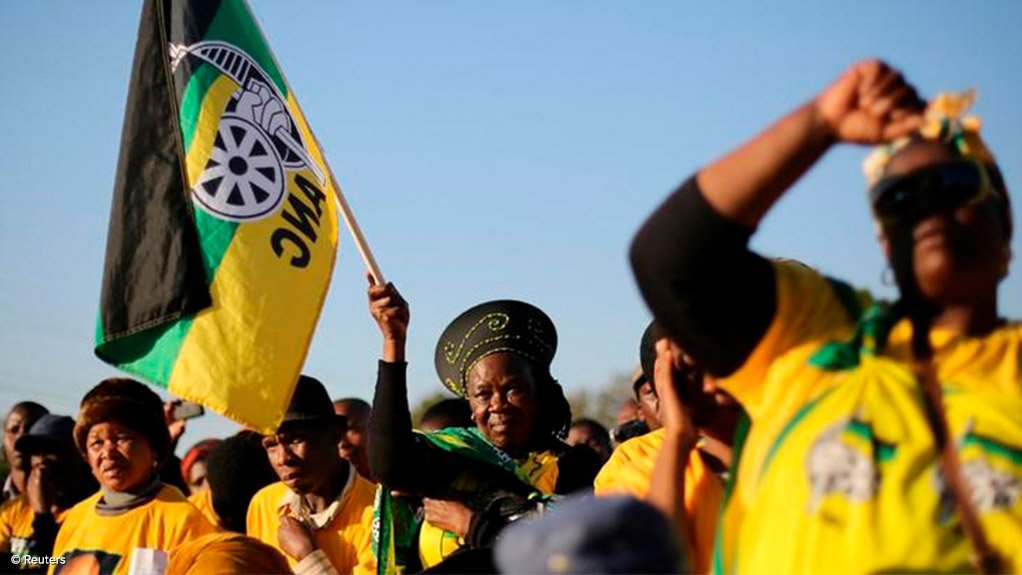 ANC supporters gather in support of President Zuma