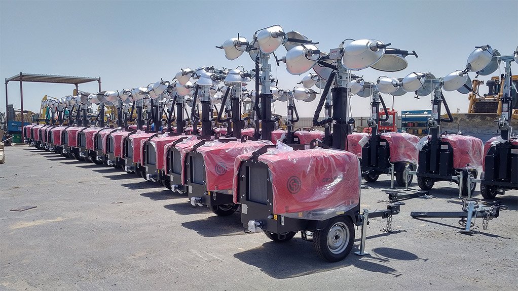 Chicago Pneumatic provides vital illumination for oil and gas project in Kuwait