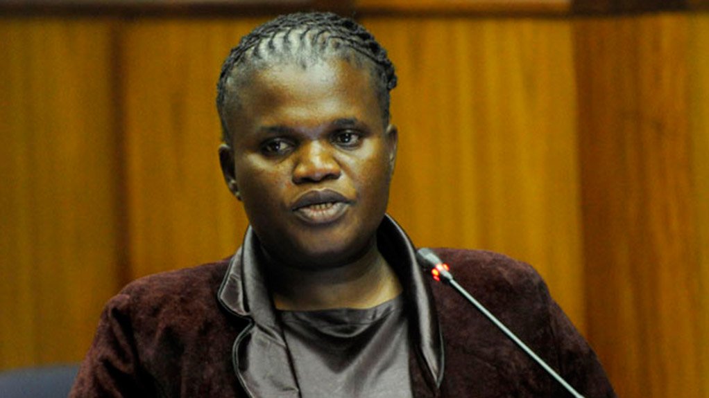 Public Service and Administration Minister Faith Muthambi