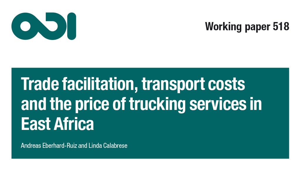 Trade facilitation, transport costs and the price of trucking services in East Africa