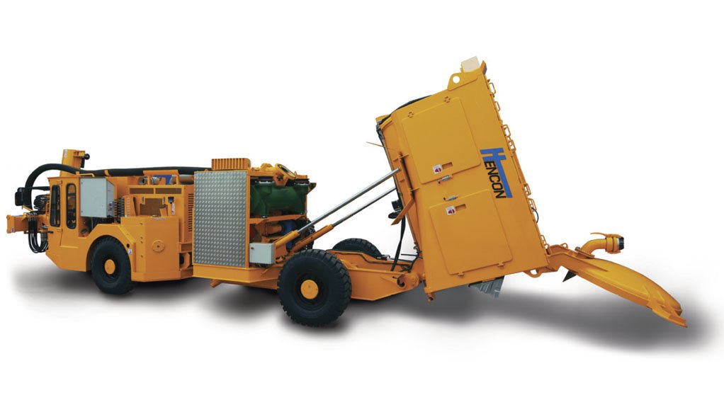 HEAVY DUTY Hencon Vactech’s under belt cleaning vehicle offers efficient solutions for spillage cleaning and high-value material recovery