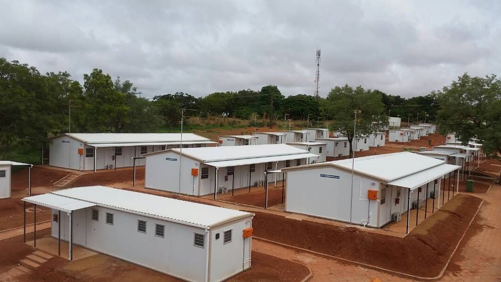 SIGUIRI CAMP In July, the company completed  a R20-million project for a Guinean gold miner