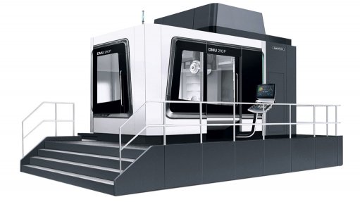 DMU210P
The DMU210P is available with up to 5-axis and is valued at about €1.2-million