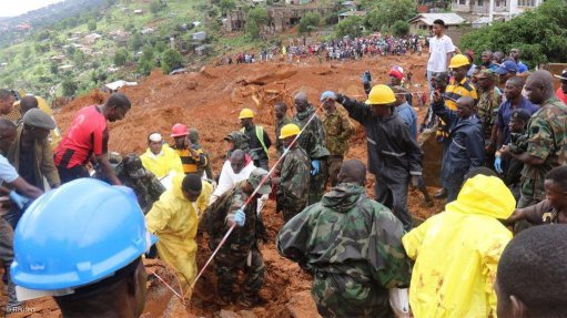 Sierra Leone reels from deadly mudslides