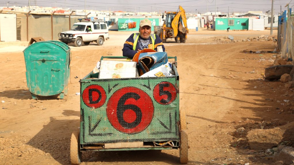  Trash Talk: turning waste into work in Jordan's Za'atari refugee camp