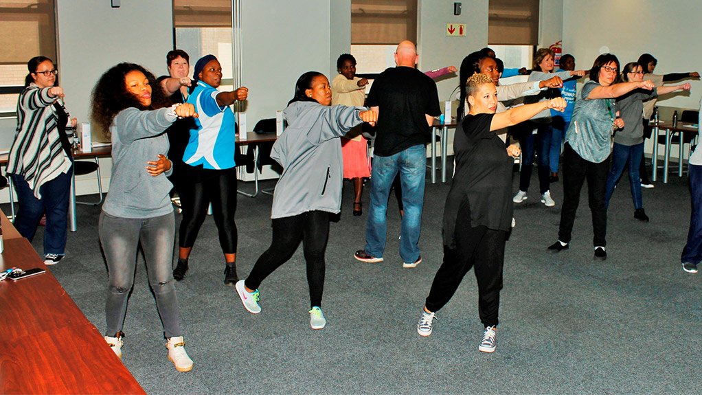 Atlas Copco ladies flex their muscles on Women’s Day