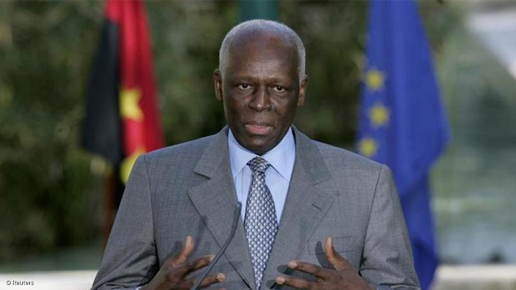 Angolan President Jose Eduardo dos Santos