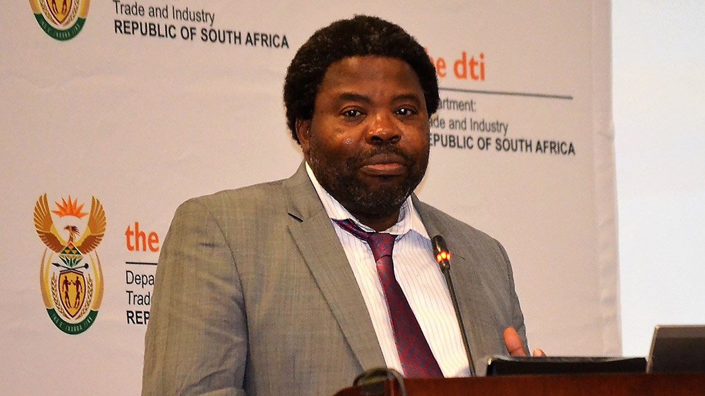 dti's Acting Deputy Director General for Consumer and Corporate Regulations MacDonald Netshitenzhe