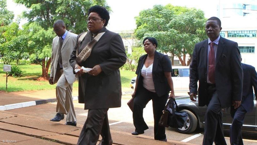 National People's Party leader Joice Mujuru