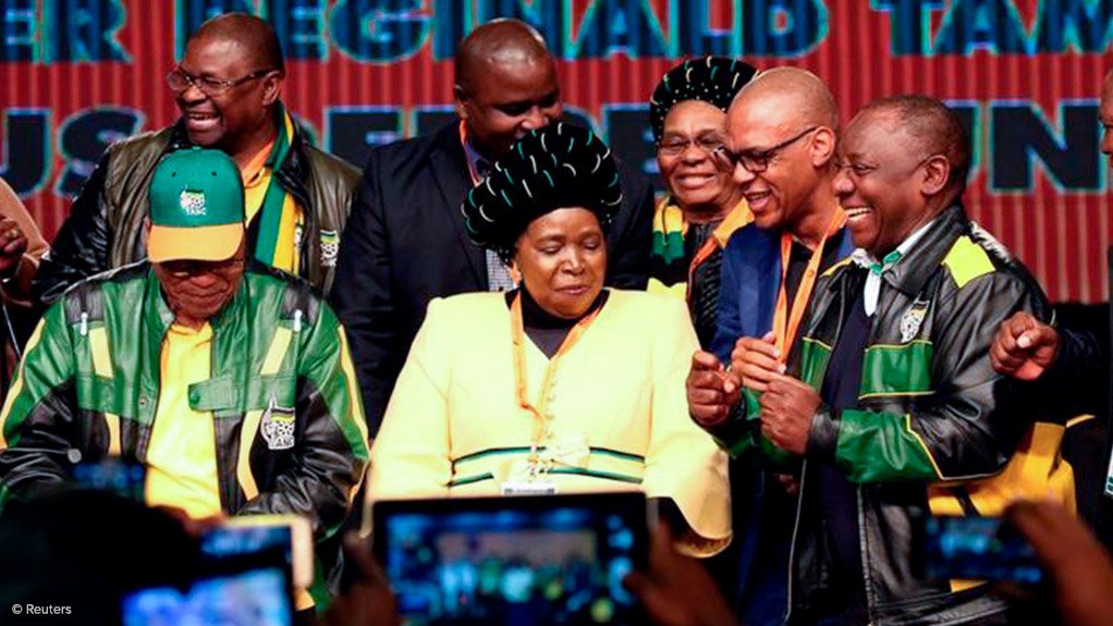 Jacob Zuma, Nkosazana Dlamini-Zuma & Cyril Ramaphosa