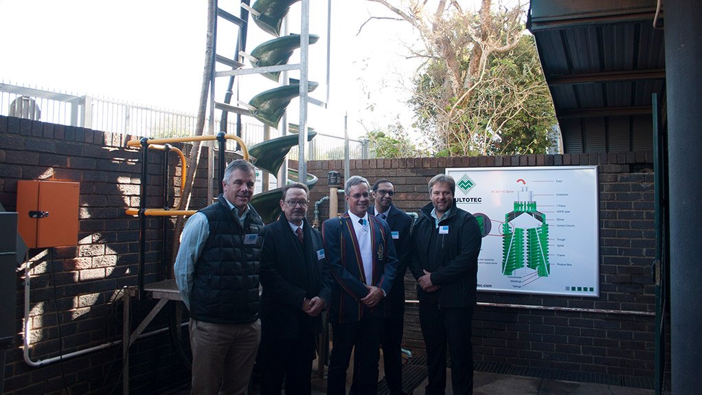 Multotec Spiral Donation To Tukkies Aids R&D And Learning