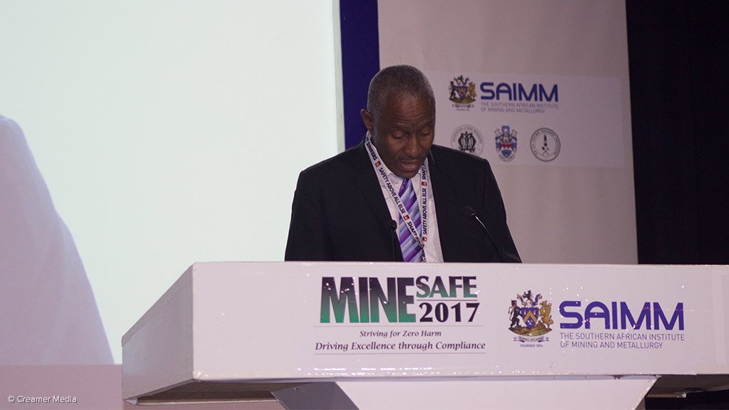 Department of Mineral Resources chief inspector of mines Mthokozisi Zondi