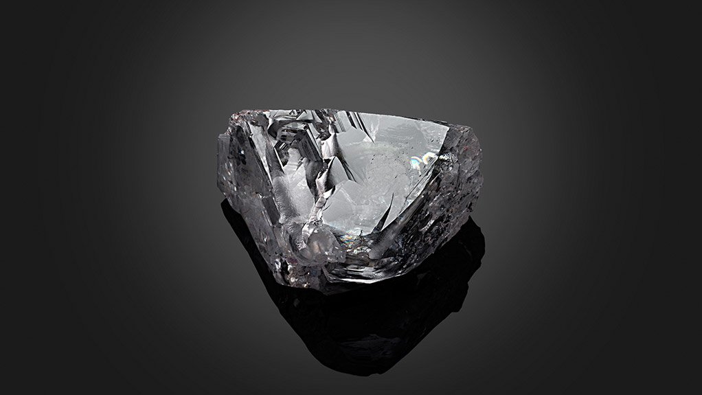 VERY VALUABLE The mine produces only about 100 000 ct/y of diamonds, worth on average between $2 000/ct and $2 500/ct and generating revenues of about $200-million a year 