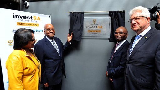 Zuma launches first provincial InvestSA One Stop Shop