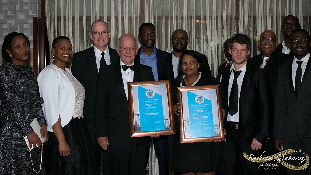 Royal HaskoningDHV WINS Community-based Projects category at SAICE PMB Regional Awards