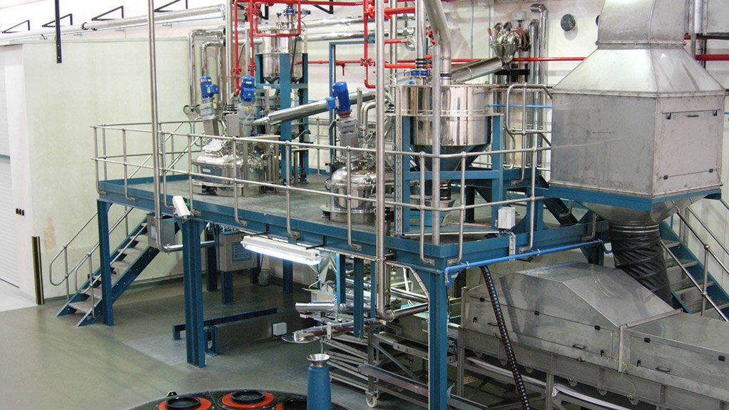 A view of part of the new Universal Filling Facility