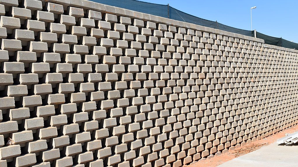 Technicrete Enviro-Wall Installed At New CTM Factory In Polokwane