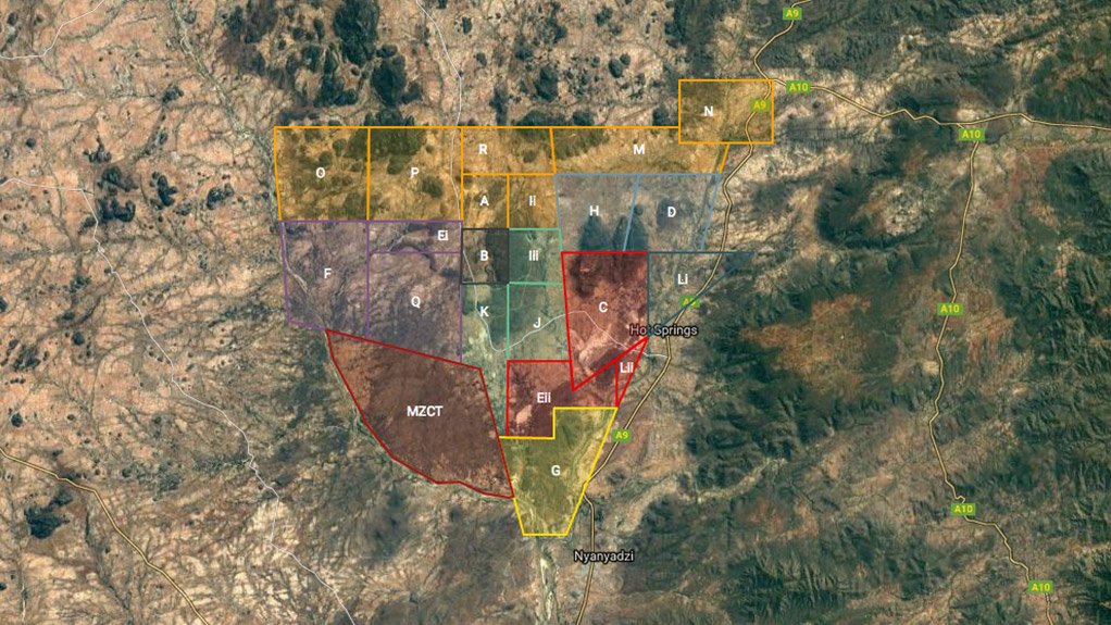 MARANGE CONCESSIONS Global Witness has also released a never before shared map, finally revealing the details of company concessions in Zimbabwe’s Marange diamond fields