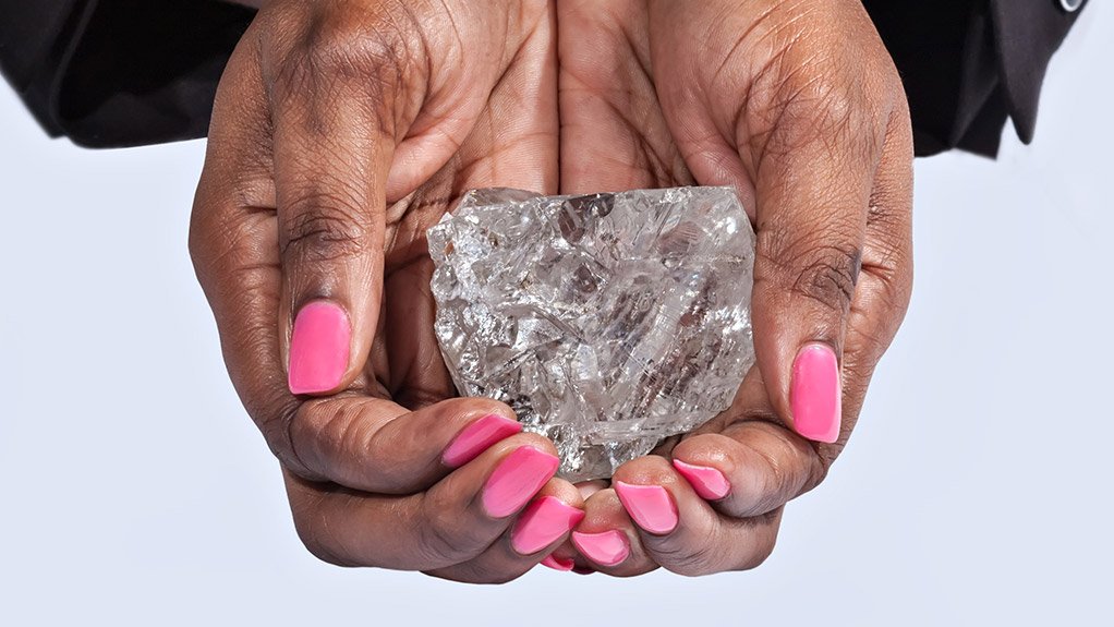 The 1 109 ct ‘Lesedi La Rona’ diamond 