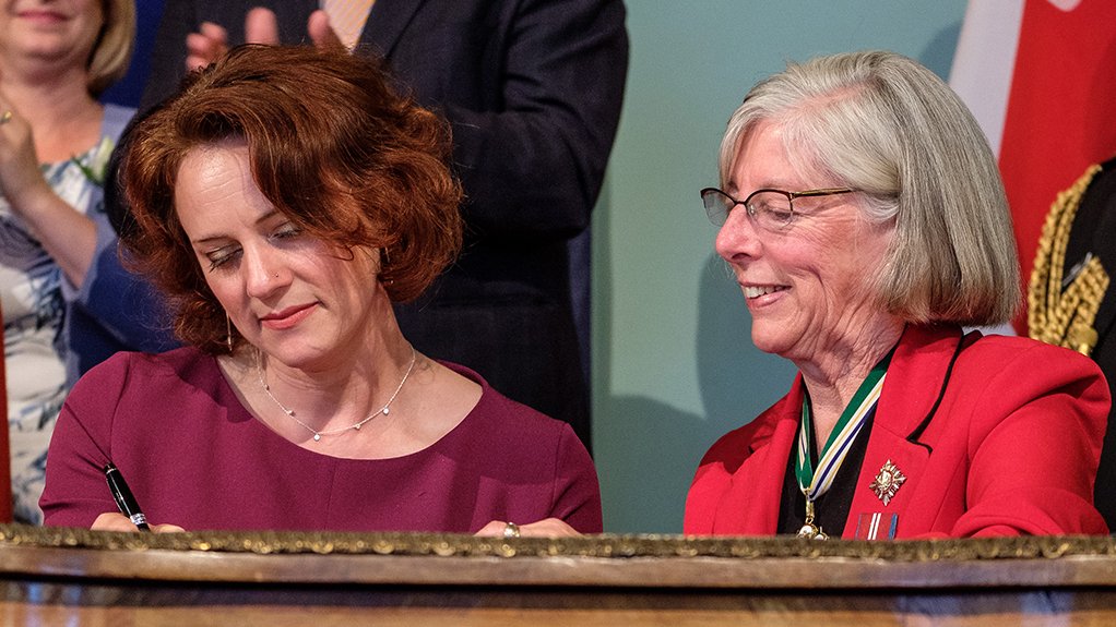 BC Minister for Energy, Mines and Petroleum Michelle Mungall was formally sworn in by Lieutenant Governor Judith Guichon