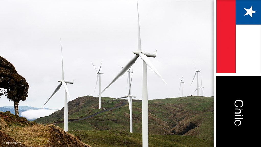 Sarco and Aurora wind farms, Chile