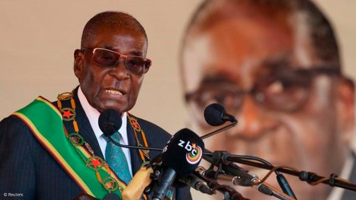 SA: President Zuma hosts President Robert Mugabe