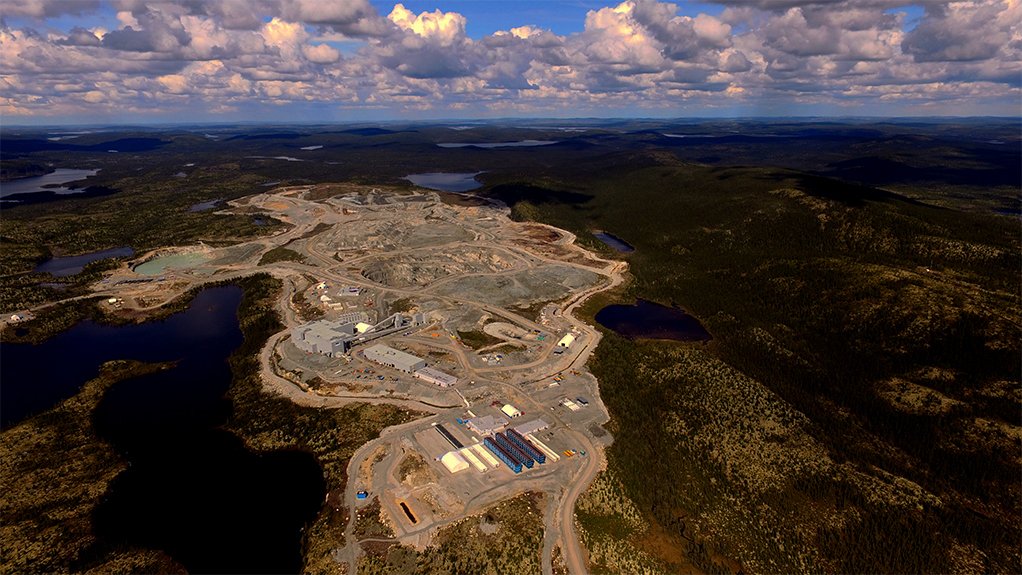 The Renard diamond mine, Quebec
