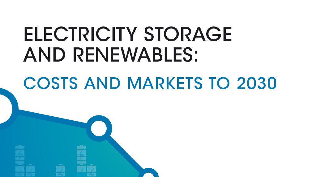 Electricity storage and renewables: Costs and markets to 2030 