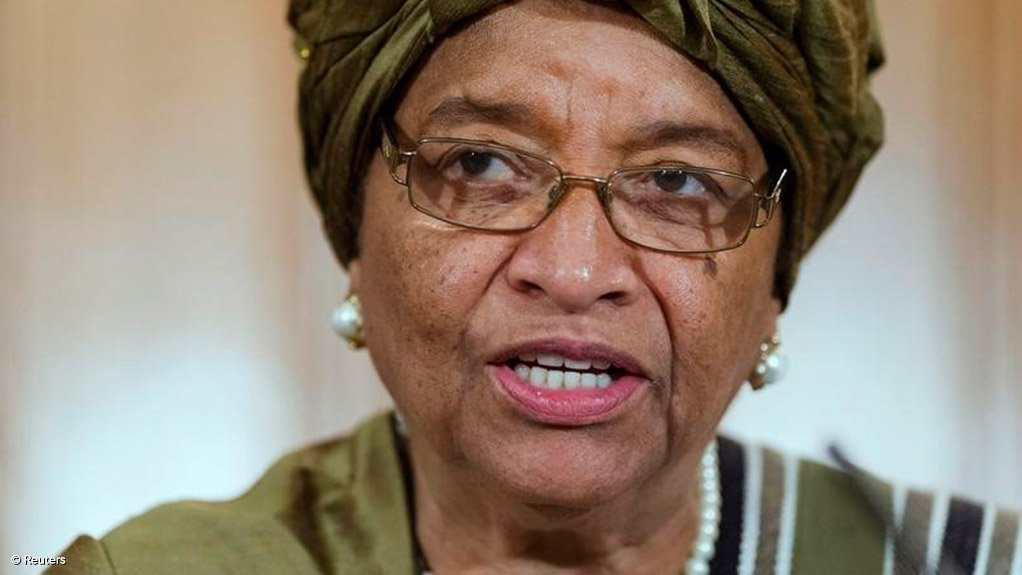 Liberian President Ellen Sirleaf Johnson