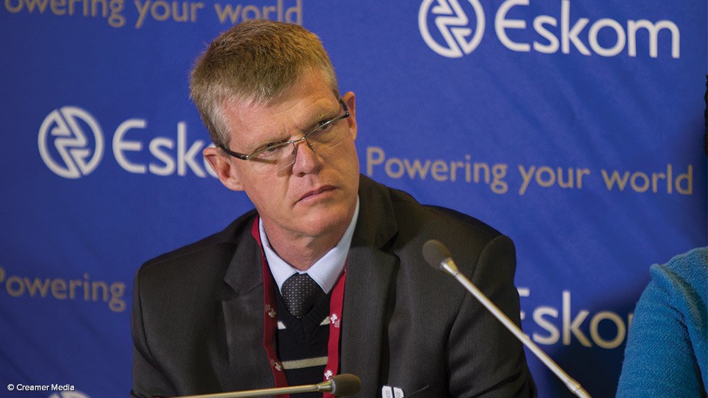 Eskom interim group CEO Sean Maritz