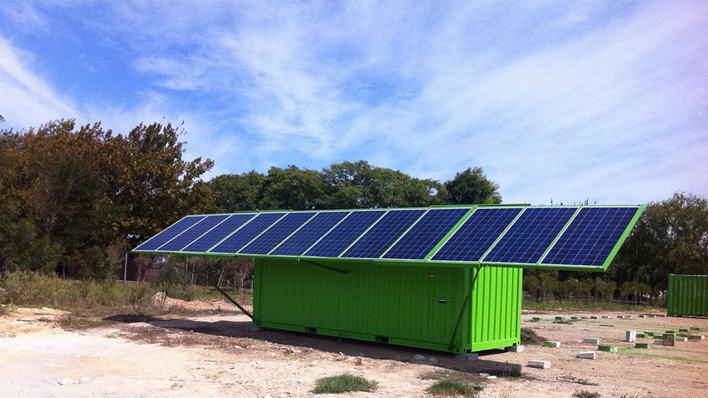 SOCIAL SOLAR ENTERPRISE
The SolarTurtle with its solar panels open