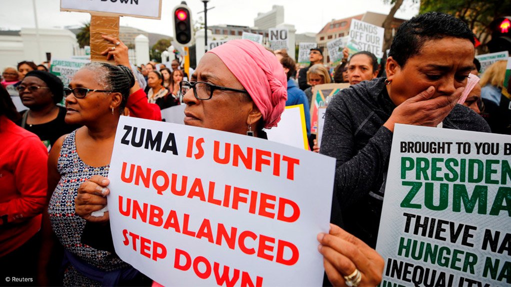 Activists occupy NPA office to demand Zuma's arrest