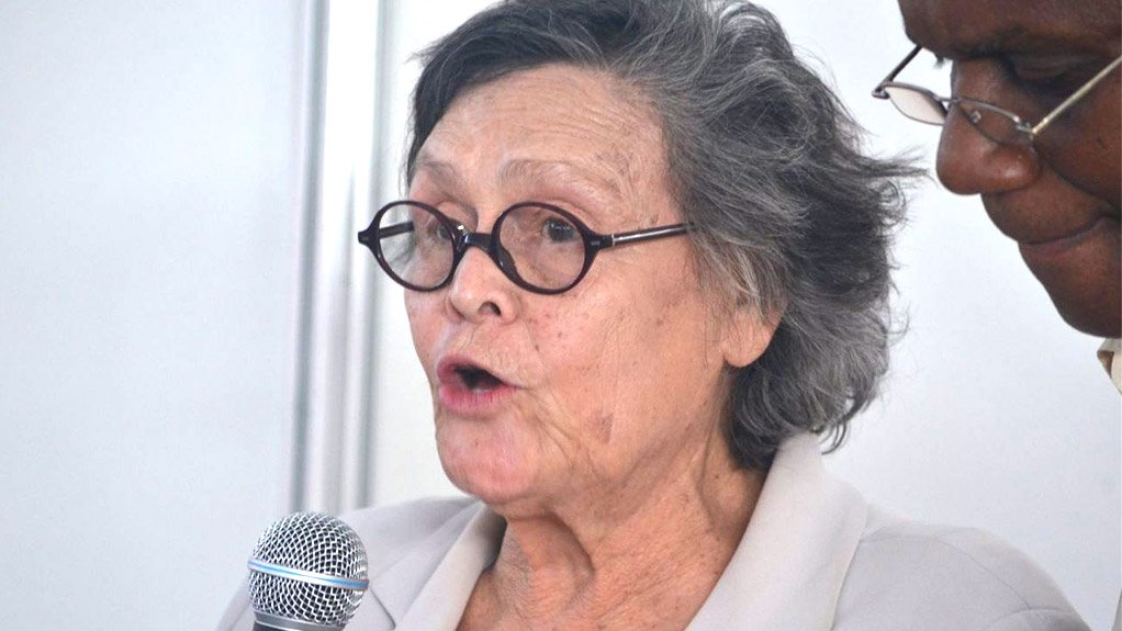 Trade and Industry Portfolio Committee Chairperson Joan Fubbs