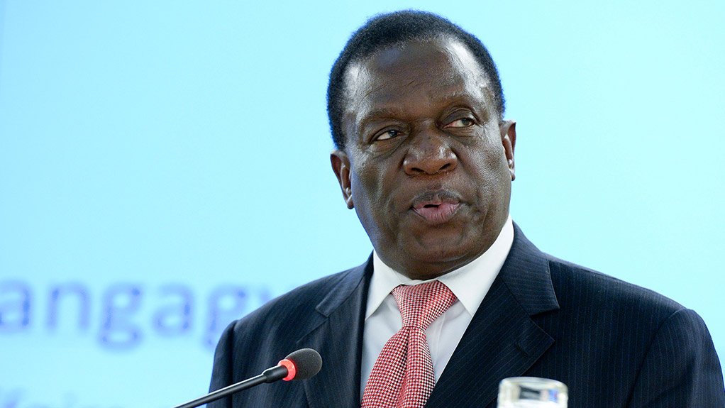 Zimbabwean former Deputy President Emmerson Mnangagwa 