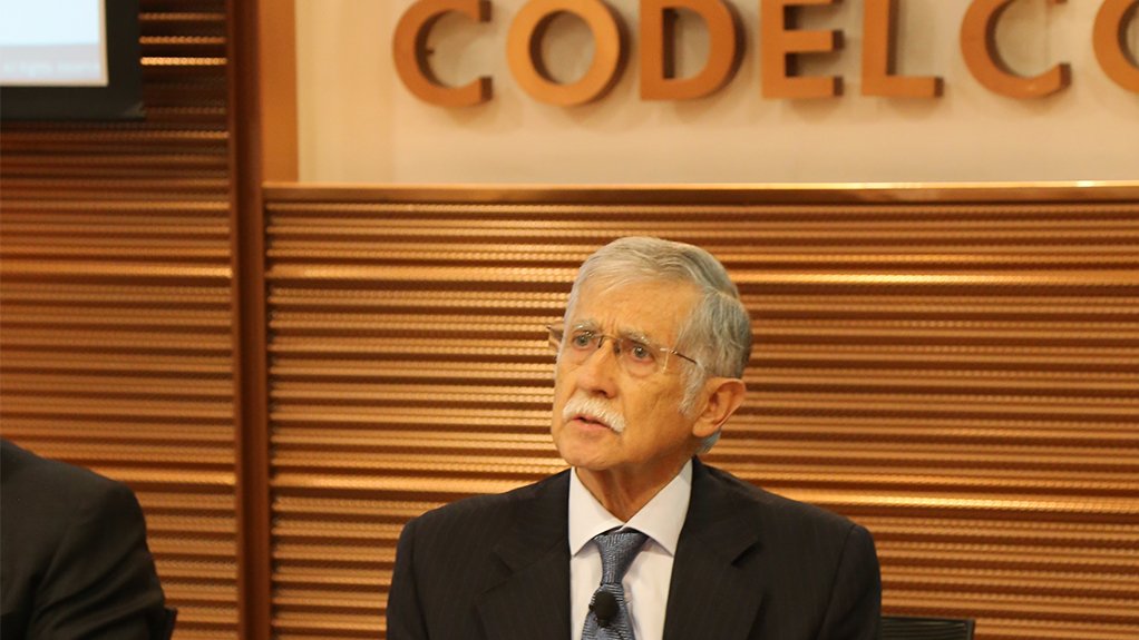 Codelco executive president Nelson Pizarro 