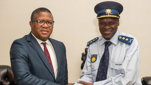 SA's new top cop vows to serve with honour, courage