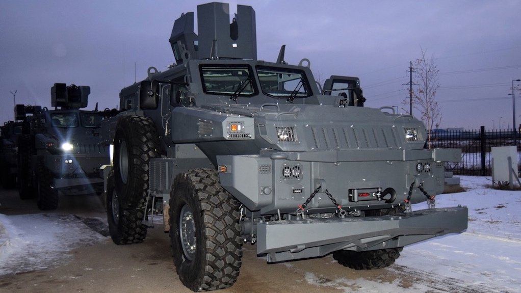 The Arlan is based on the South African-designed and manufactured Marauder MRAP