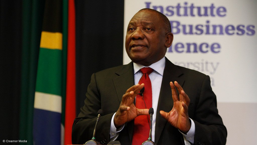 Newly elected African National Congress President Cyril Ramaphosa