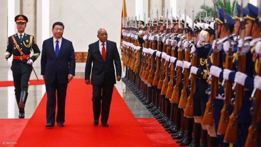 Xi Jinping & Jacob Zuma