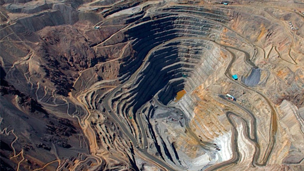 Codelco's Andina mine, Chile