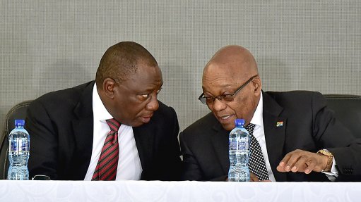 SA: The meeting of President Zuma and Deputy President Ramaphosa