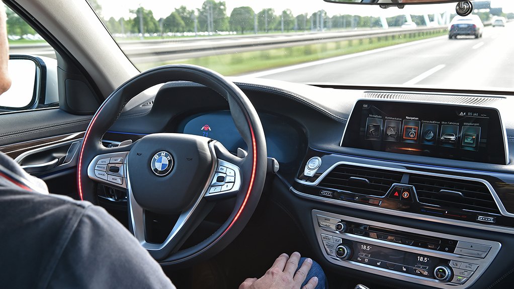 HANDS-FREE German carmaker BMW has also joined the autonomous drive race
