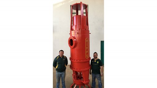 WORLD FIRST Hazleton Pumps’ Hippo flameproof high-voltage, high-head, high-volume submersible pump was the first of its kind when it was introduced in 2014 