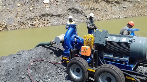 TRENDING TECH The MRS mobile pumps set answers the demand in the mining industry for a solution that can be rapidly deployed to allow for functional water management in a cost-effective manner 