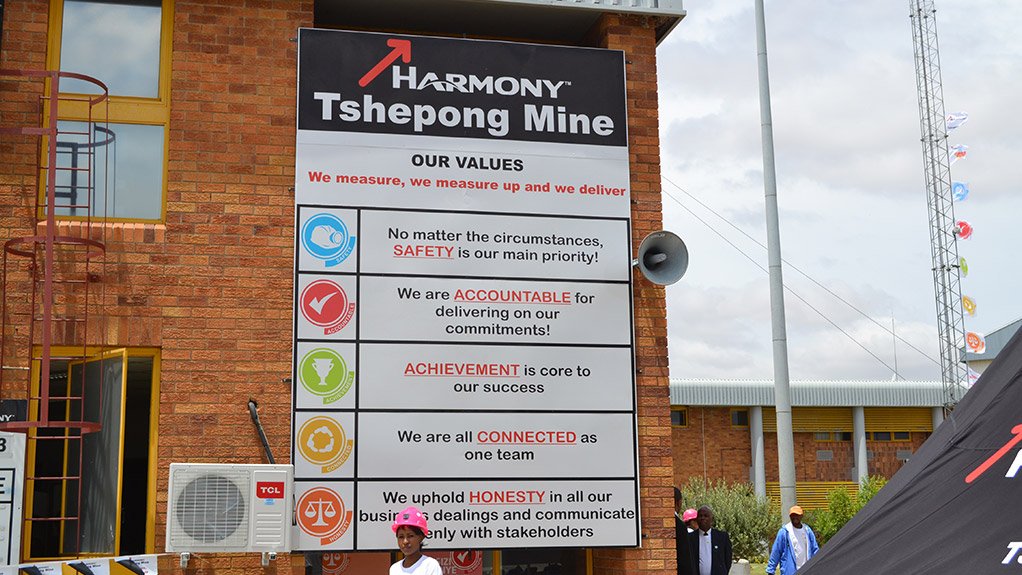 Tshepong operations, South Africa