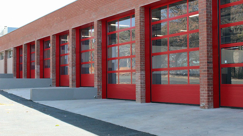 Crawford, Albany and Megadoor door system from Maxiflex rebranded ASSA ABLOY Entrance Systems
