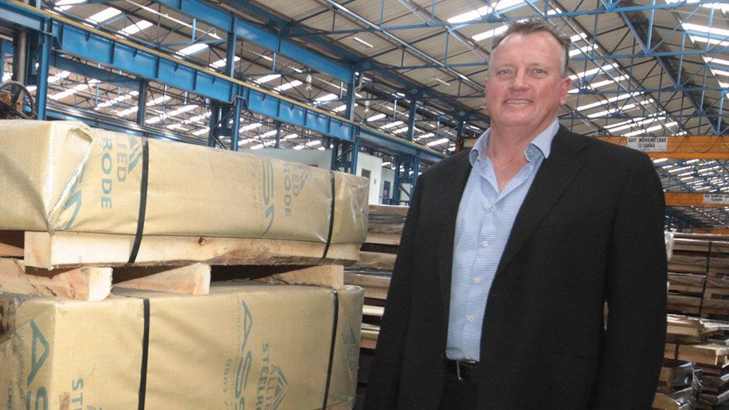 WARNE RIPPON	
The new multi-stage slitting and blanking line will be a first for South Africa