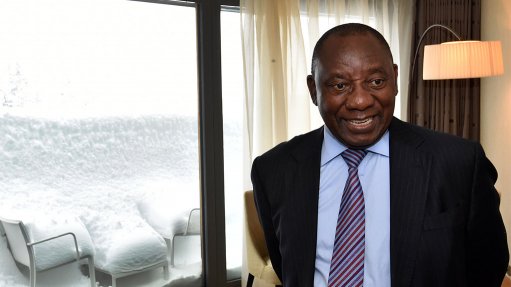 Ramaphosa leads Team SA in range of engagements at WEF