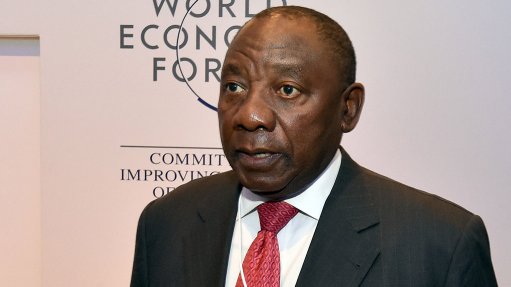 Huge level of interest in Ramaphosa at WEF 